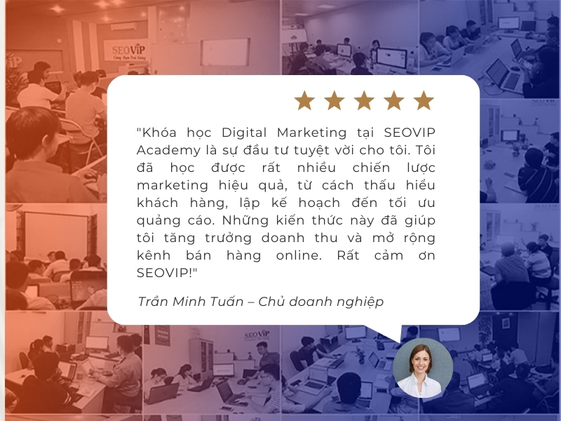 Review khóa học đào tạo Digital Marketing