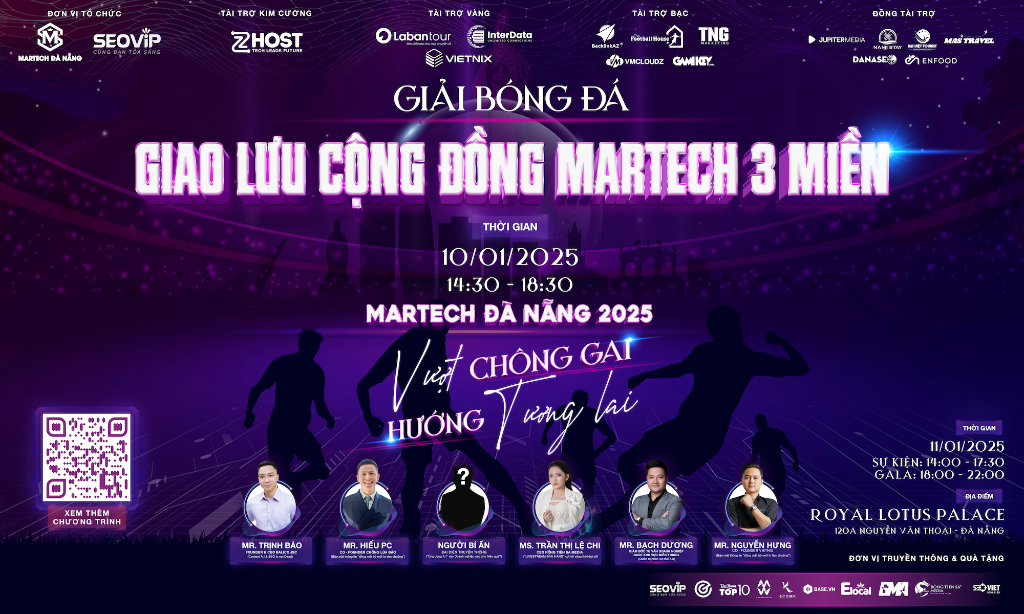 Giải bóng đá MARTECH CUP 3 Miền chính thức khởi tranh